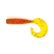 Силіконова приманка для риболовлі, EOS Twister, 50мм, 10шт/уп, колір №004